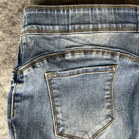 Coco + Carmen Jeans OMG Skinny Leg High Rise Stretch Denim Large 12-14 - Picture 6 of 16